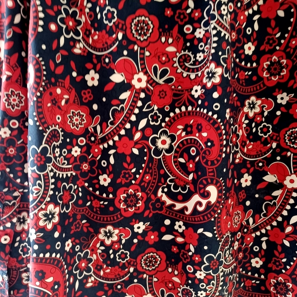 TALBOTS Floral Paisley Shirt, size 1X - Picture 3 of 13